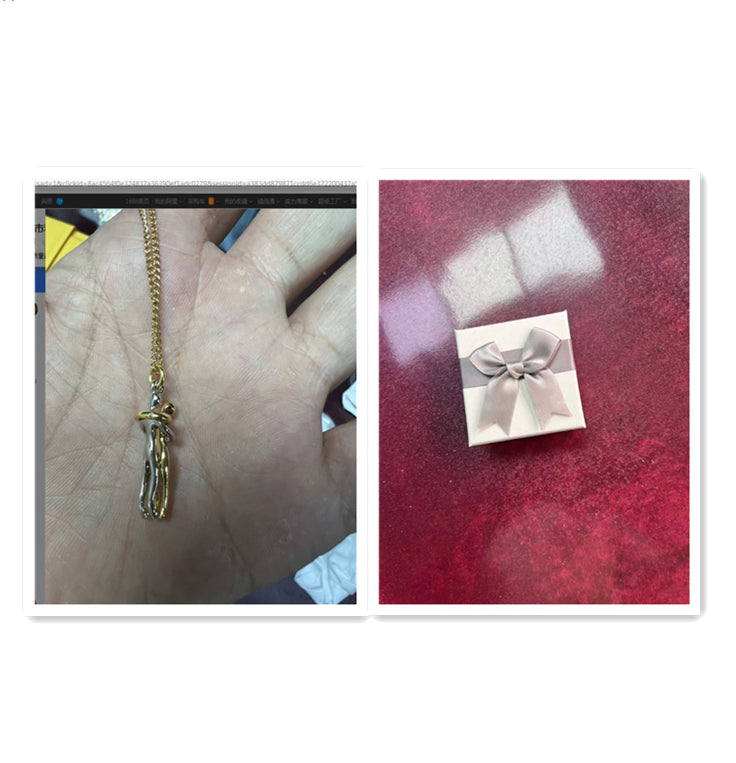 Love Hug Necklace For Couples, Simple Clavicle Chain Gift
