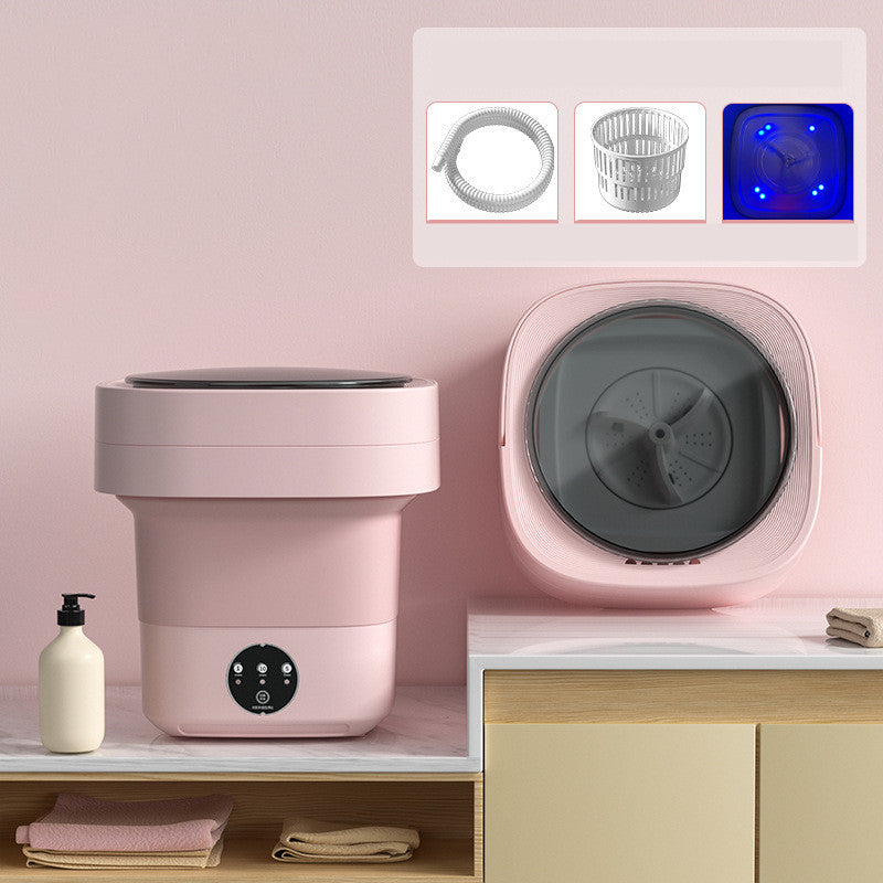 Mini Foldable Portable Washing Machine For Socks And Underwear