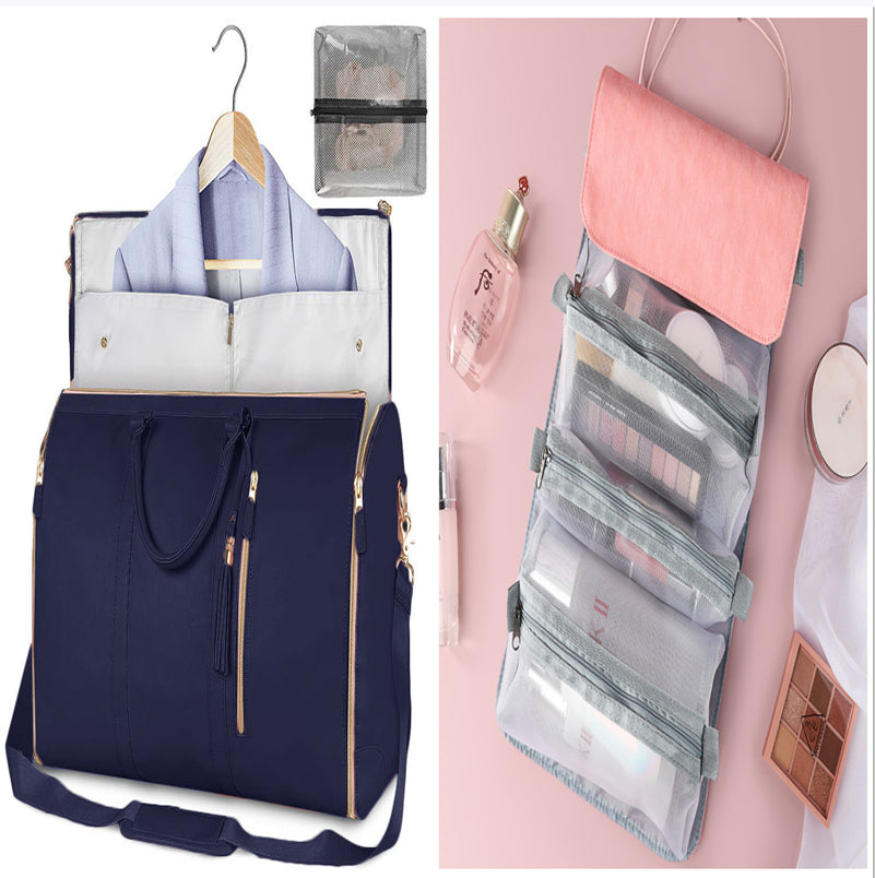 Large Capacity Foldable Travel Duffle Bag, Waterproof Tote