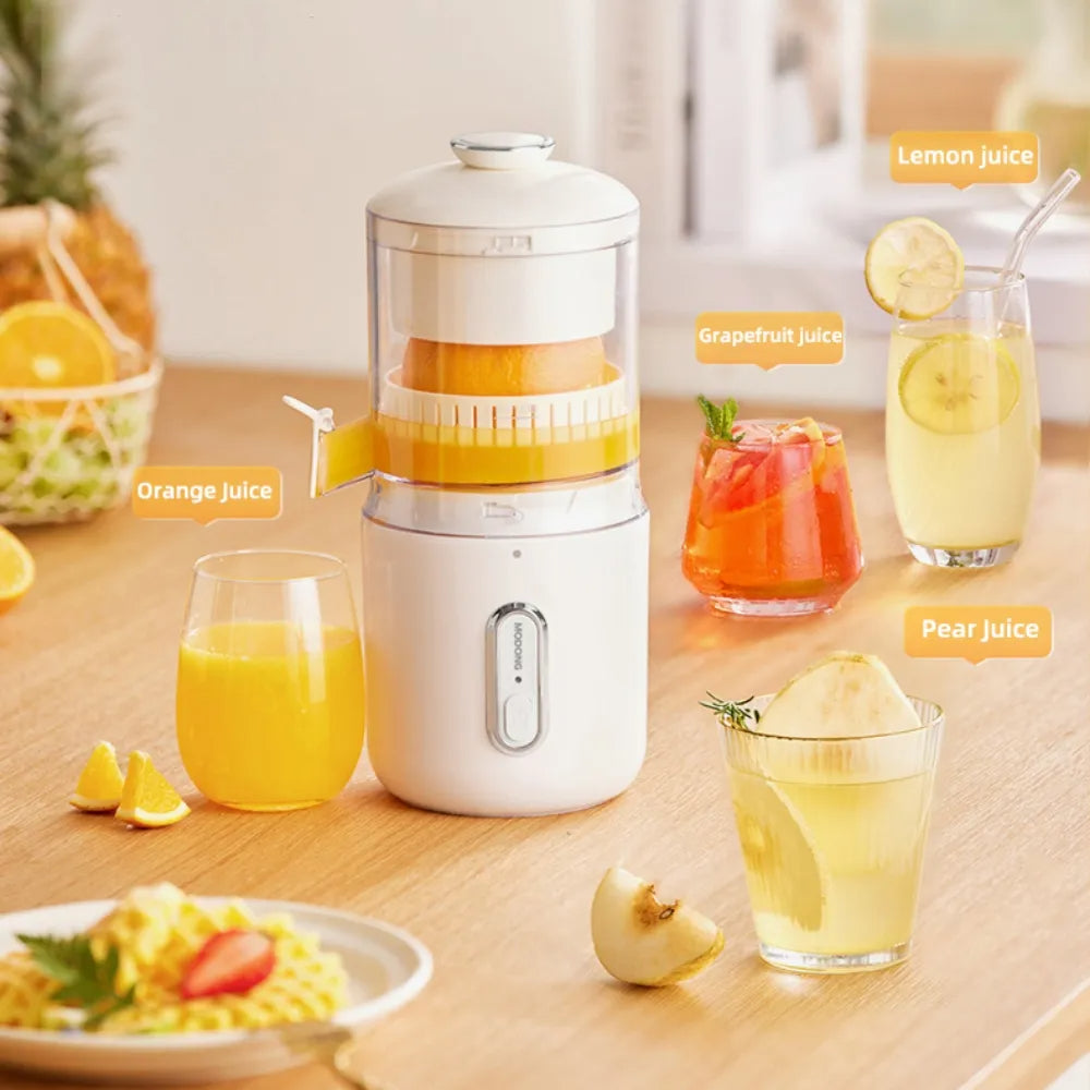 Wireless Electric Orange Juicer With USB Charging, One Button