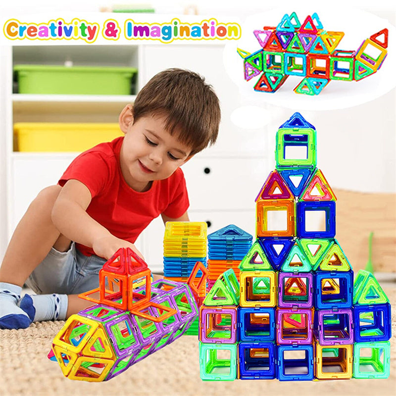 Magnetic Building Blocks Set For Kids, Creative Construction Toy