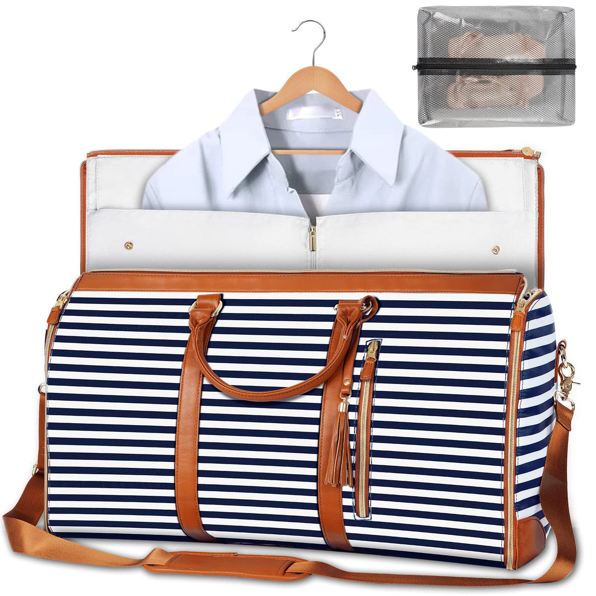 Large Capacity Foldable Travel Duffle Bag, Waterproof Tote