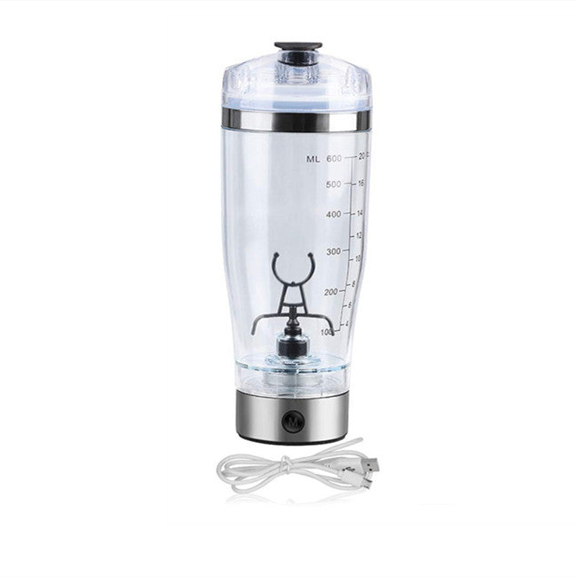 Electric Protein Shaker Bottle, USB Rechargeable Stirring Cup