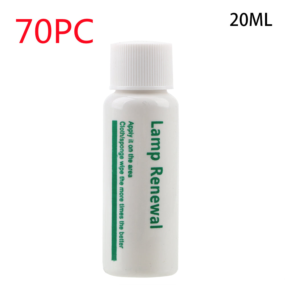 Car Headlight Restoration Liquid for Yellowed and Cloudy Lenses