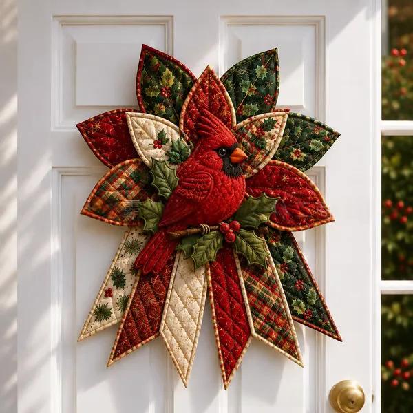 DIY Oversized Quilted Bow Sewing Kit, Fabric Craft Set