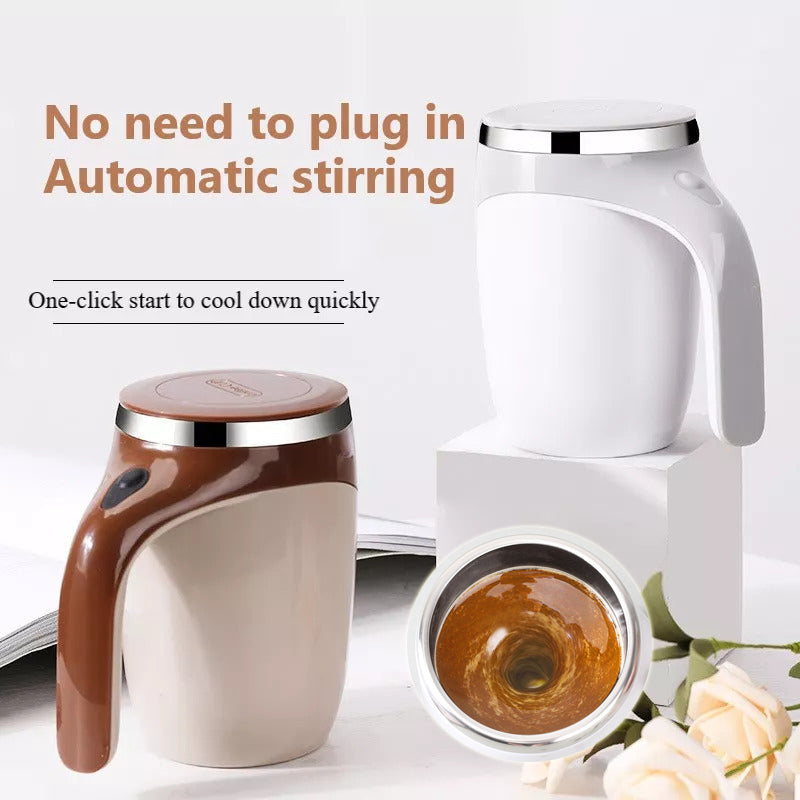 Rechargeable Automatic Stirring Cup For Coffee And Milkshakes