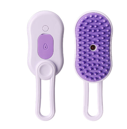 3-in-1 Electric Spray Cat and Dog Steam Brush for Pet Hair Massage