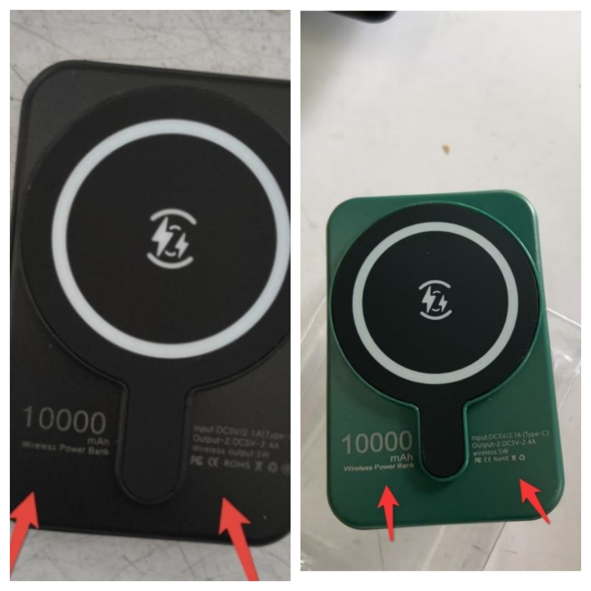 Mini Magnetic Wireless Power Bank 5000mAh with Fast Charging