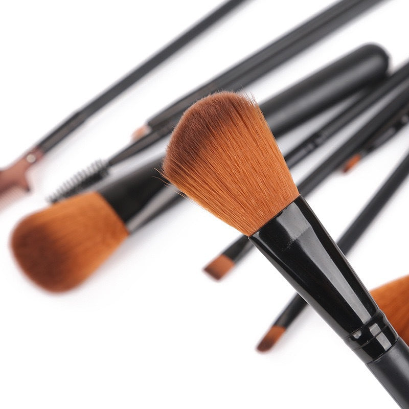 12-Piece Makeup Brush Set for Blush, Eyeshadow and Highlighter
