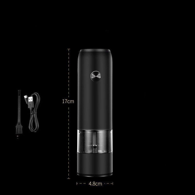 Rechargeable Electric Salt and Pepper Grinder Set with LED Light