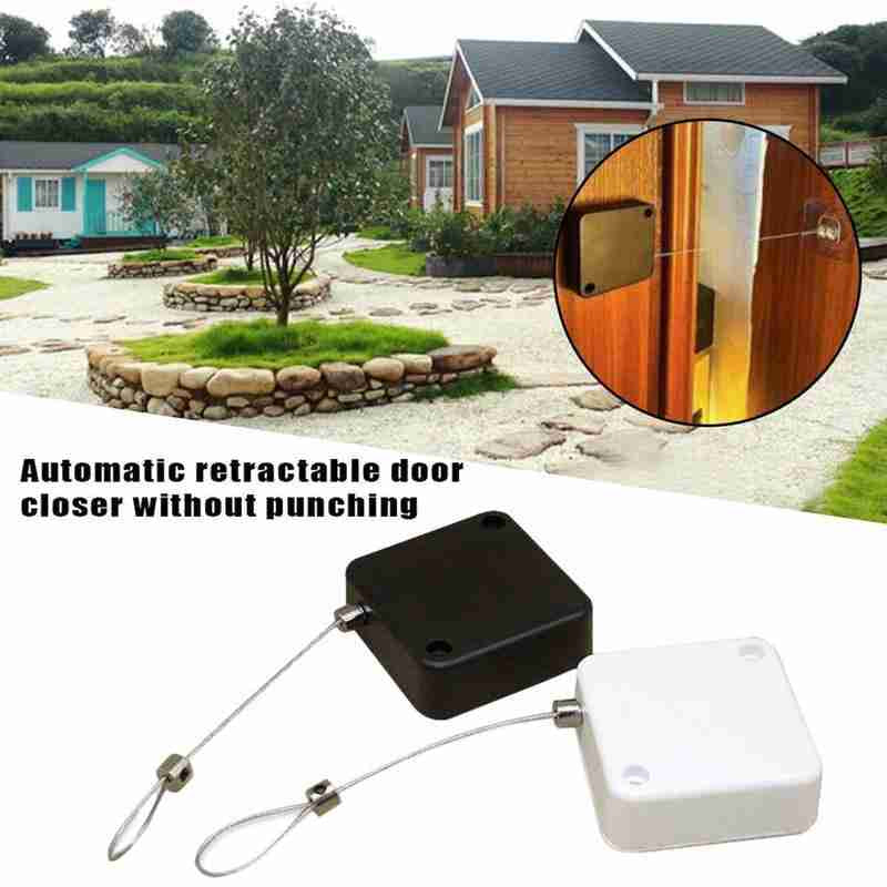 Punch-Free Automatic Door Closer For Glass And Sliding Doors