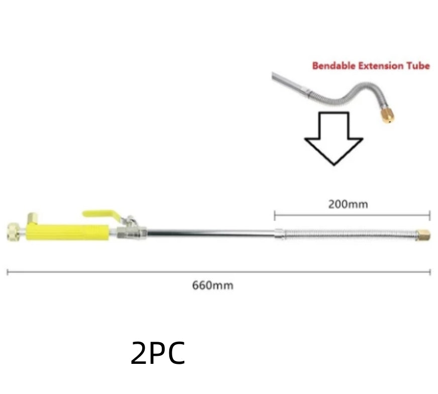 High Pressure Car Washing Water Sprayer Nozzle with Hose Wand
