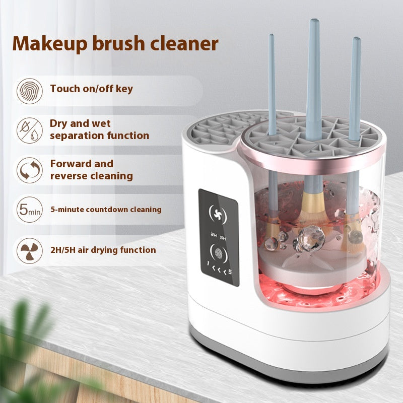 Rechargeable Electric Makeup Brush Cleaner With Drying Function
