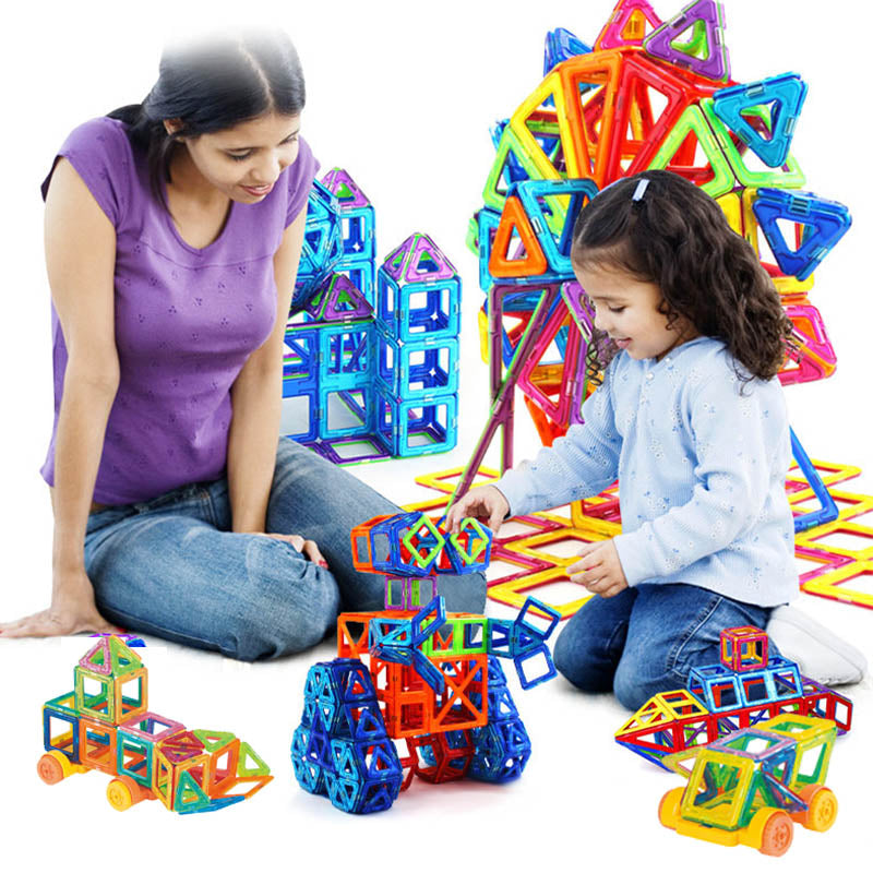 Magnetic Building Blocks Set For Kids, Creative Construction Toy