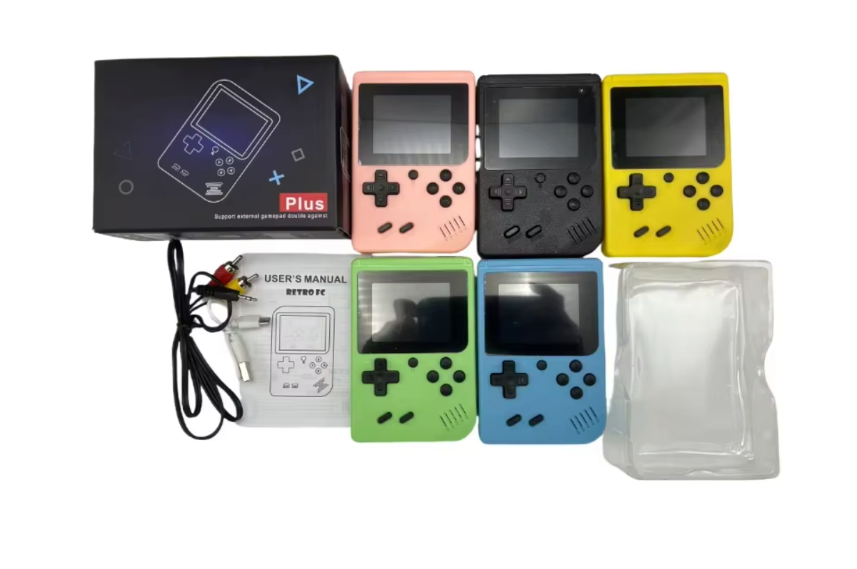 Retro Handheld Game Console with 400 Built-In Classic Games