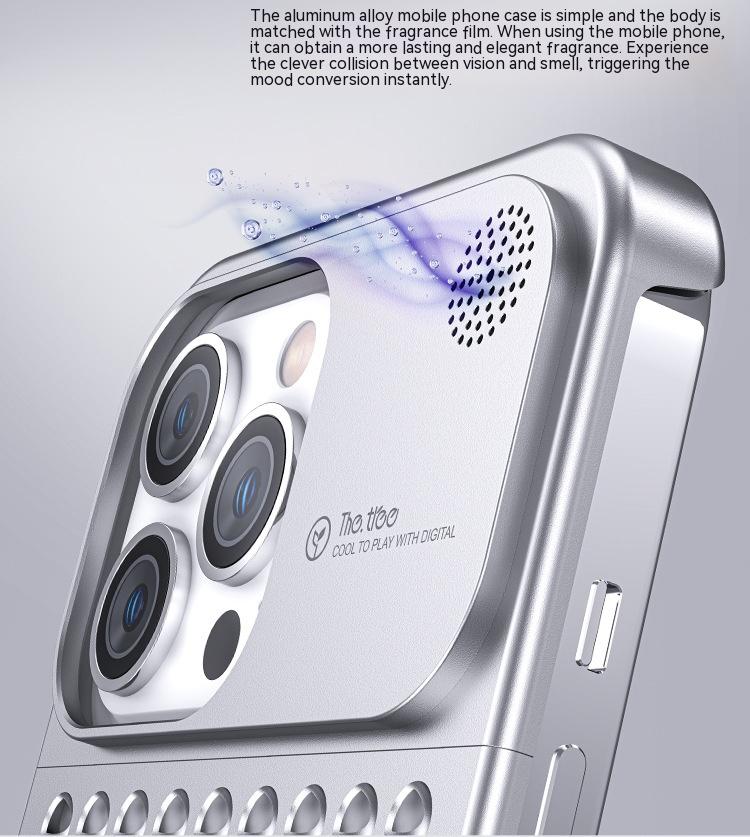 Aluminium Alloy Phone Case With Hollow Heat Dissipation