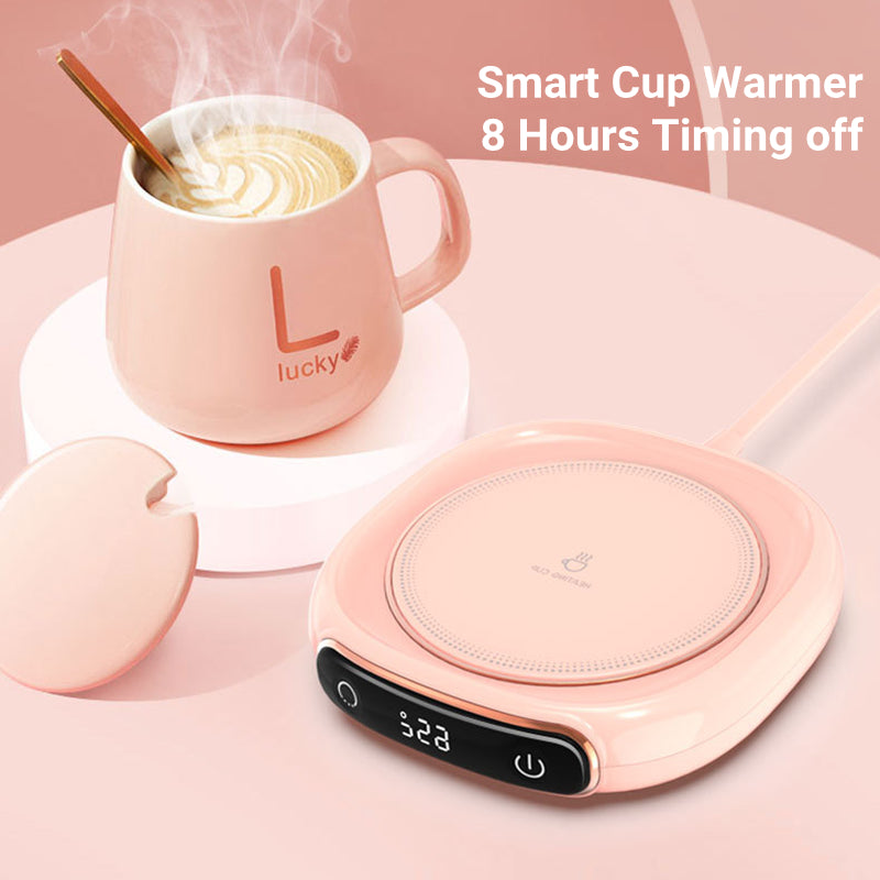 Smart Heated Coffee Mug Warmer Coaster With Auto Shut-Off