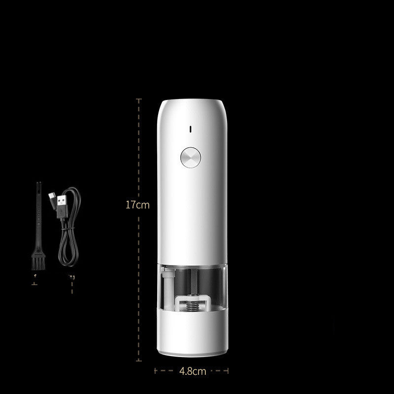 Rechargeable Electric Salt and Pepper Grinder Set with LED Light