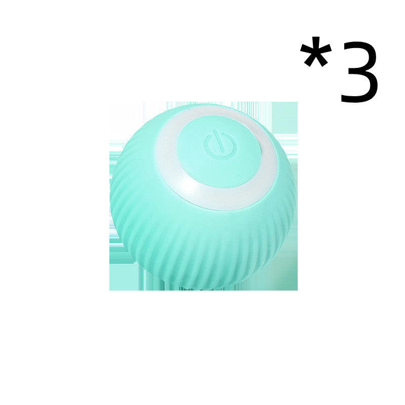 Automatic Rolling Ball Cat Toy With Gravity Rotation