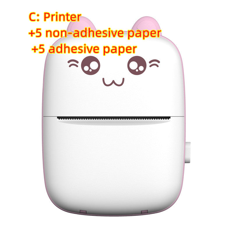 Mini Bluetooth WiFi Pocket Printer For Photos, Notes And Labels