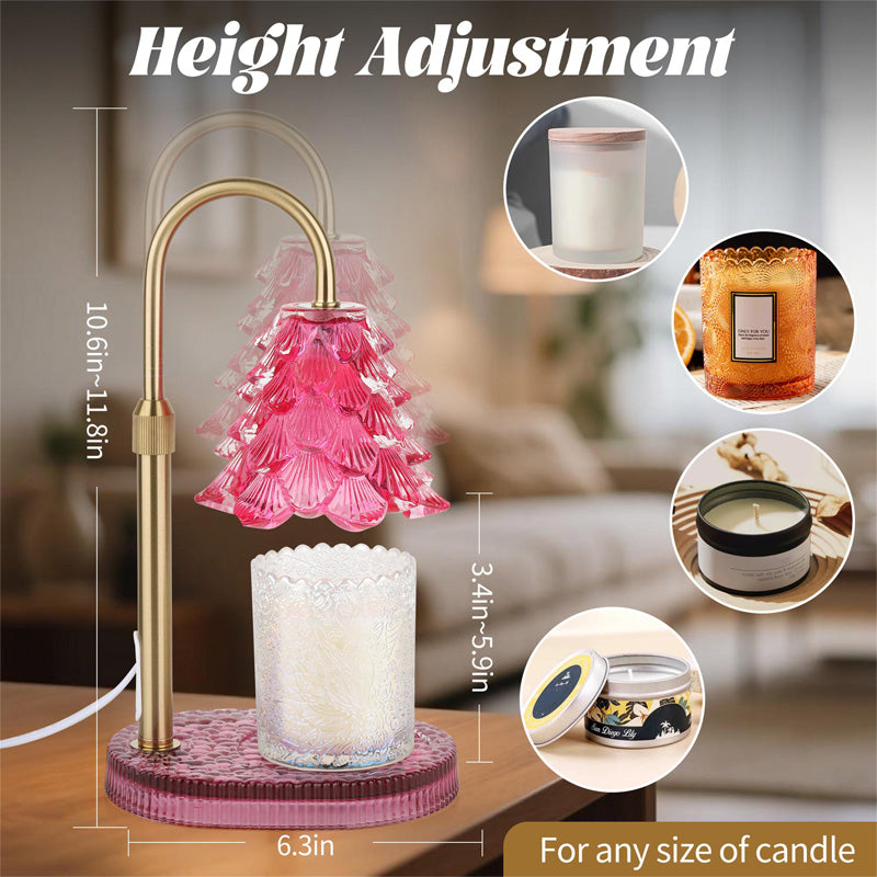 Candle Warmer Lamp With Timer and Dimmer, Adjustable Height