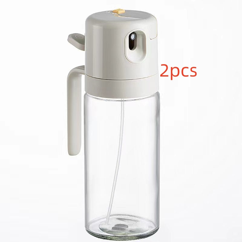 2-in-1 Oil Sprayer and Pourer Bottle For Kitchen and BBQ