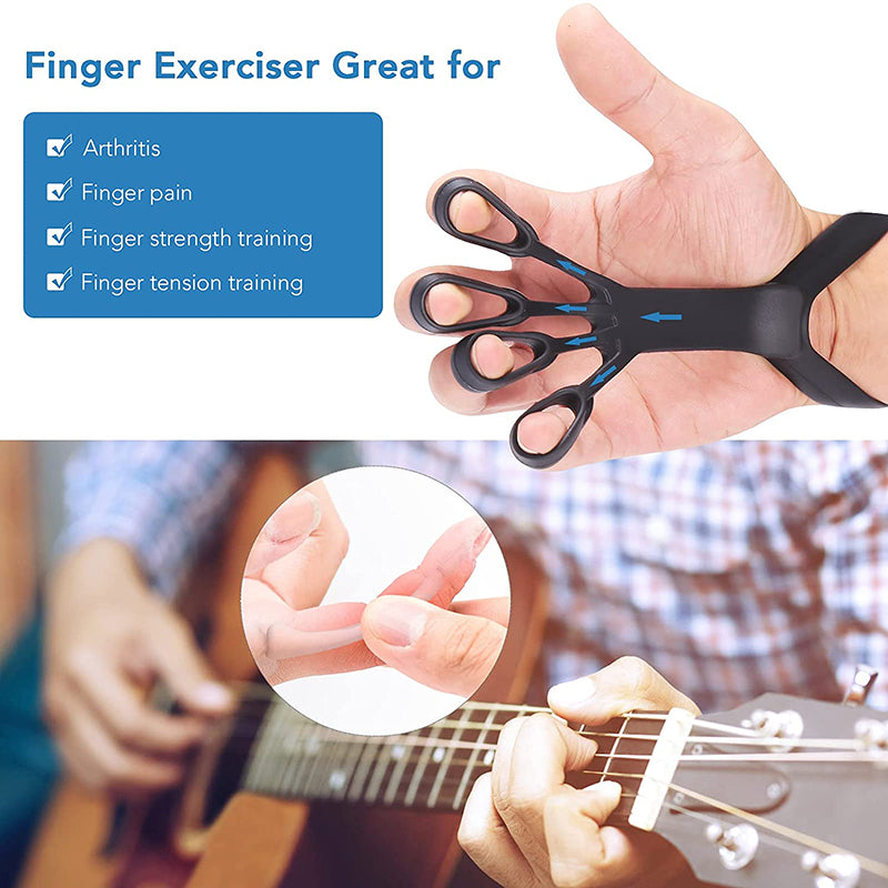 Silicone Finger Strengthening Grip Trainer For Hand Exercise
