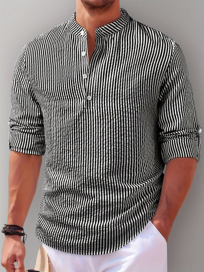 Bennett | Camisa casual clásica a rayas