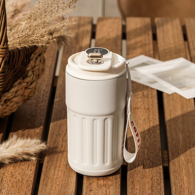 Smart Digital Insulated Bottle With Temperature Display, 450ml