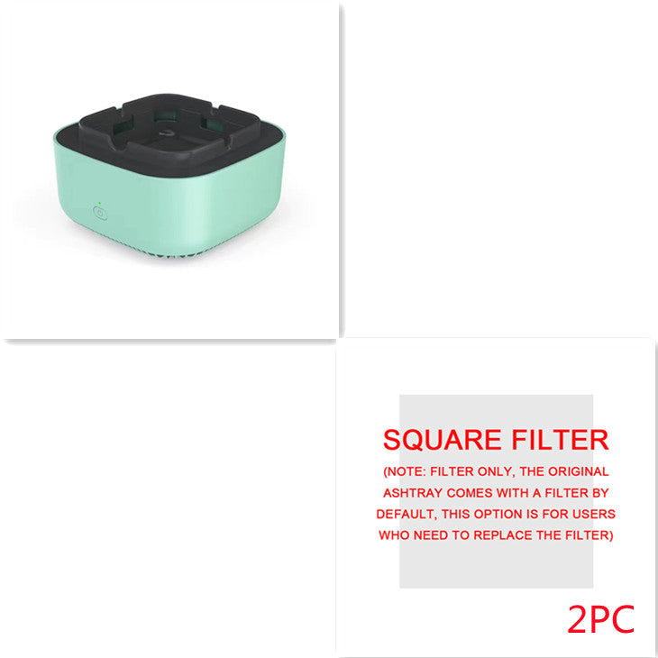 Portable Car Ashtray With Anion Air Purifier And Automatic Open
