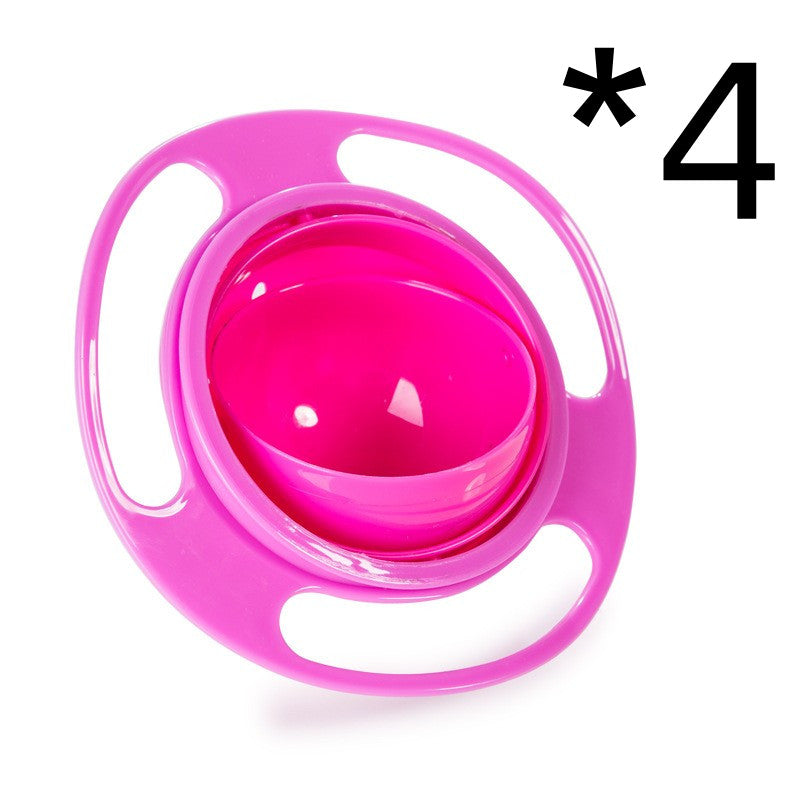 360 Rotating Spill-Proof Kids Bowl That Is Dishwasher Safe