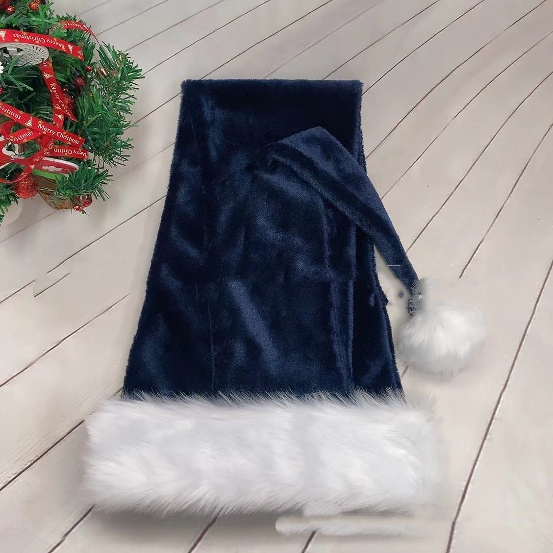 Extra Long Plush Santa Hat in Many Colours 150cm Christmas Cap