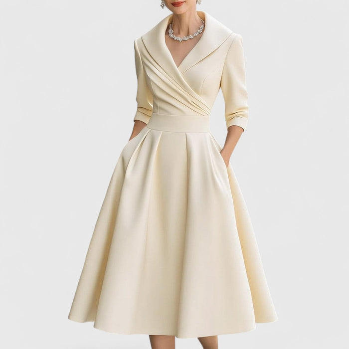 Millie | Vestido Midi com Silhueta Elegante