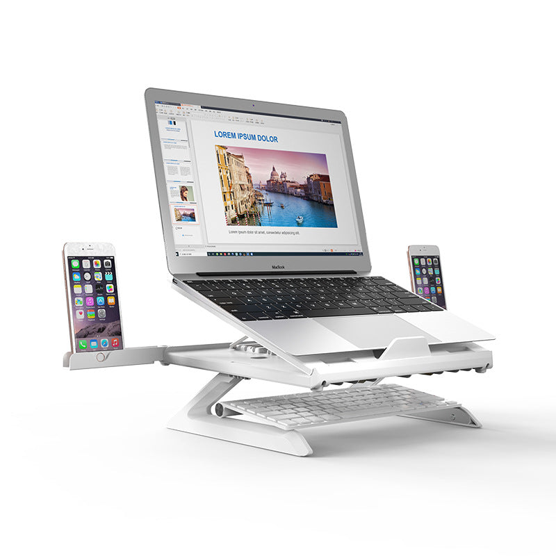 Folding Aluminium Laptop Stand for 10 to 15.6 Inch Laptops