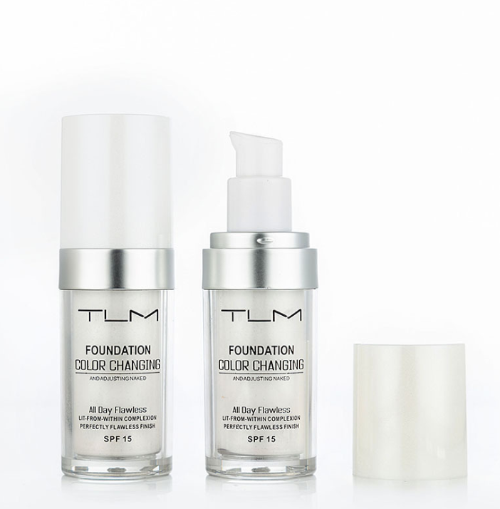Colour-Changing Liquid Foundation and Concealer Makeup Set