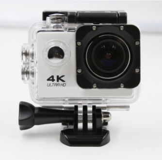 4K Waterproof Action Camera with 2 Inch Screen and Wi-Fi