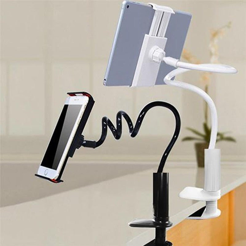 360 Degree Flexible Phone and Tablet Stand with Spiral Base