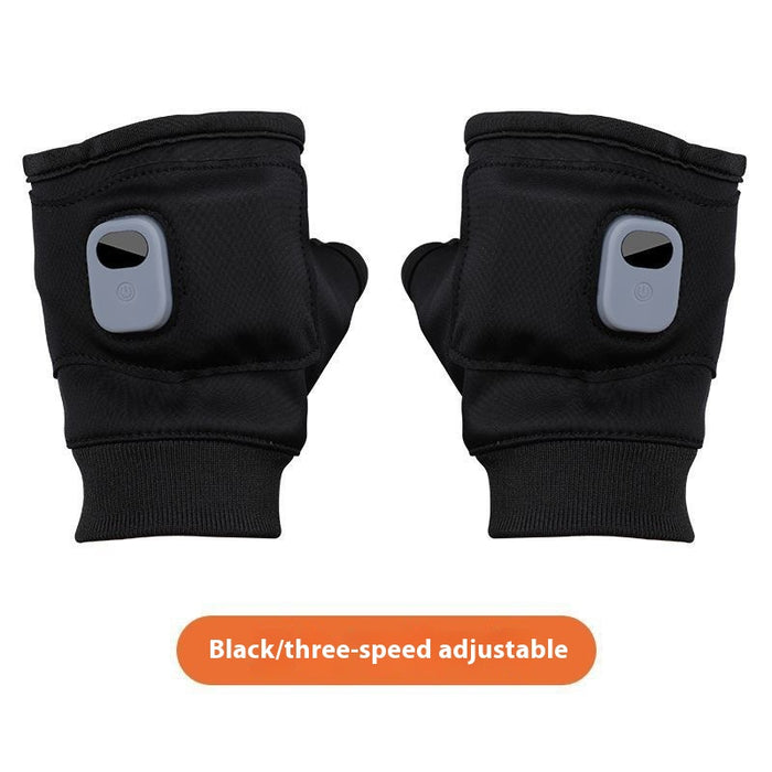 Guantes calefactables recargables por USB, guantes cálidos inteligentes de invierno