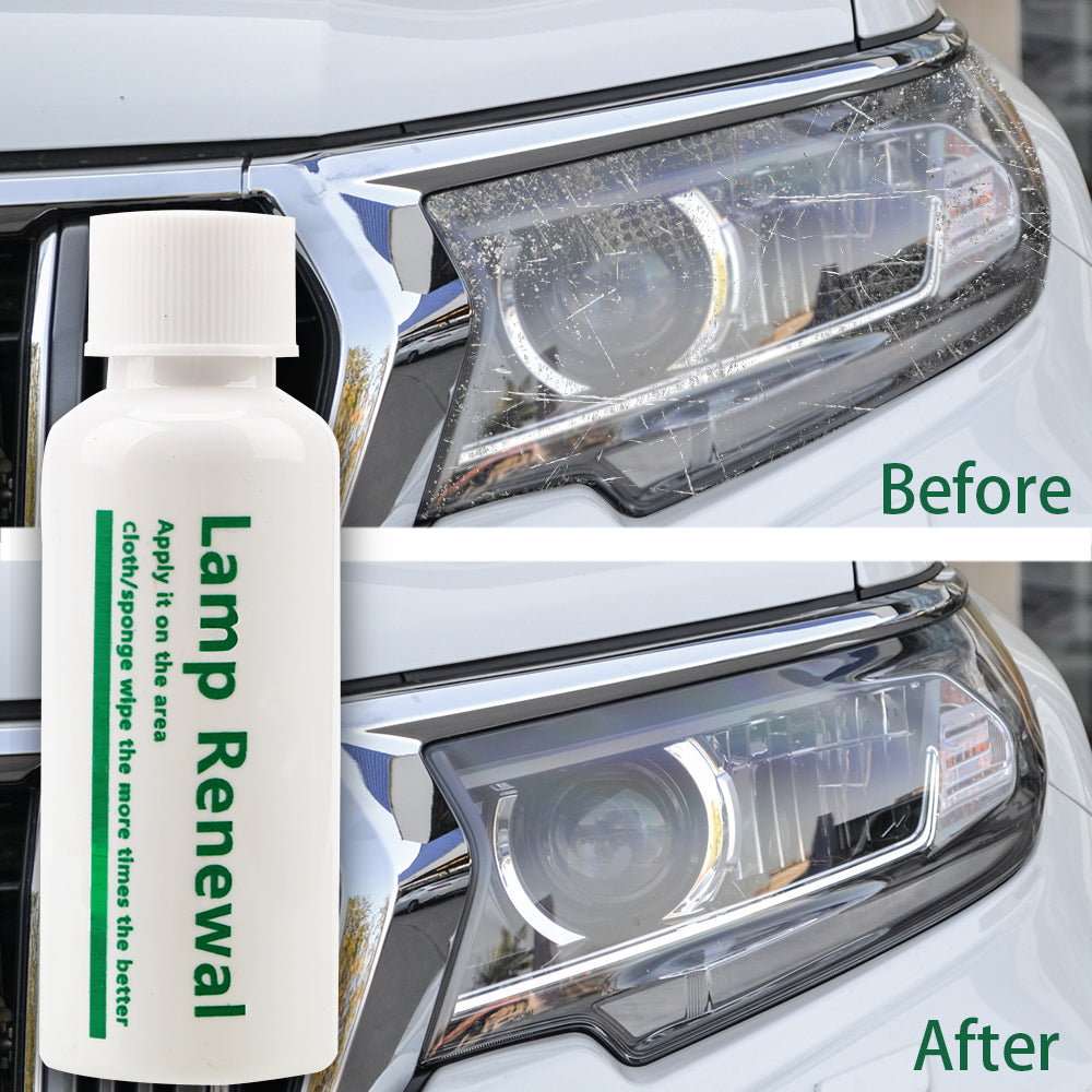 Car Headlight Restoration Liquid for Yellowed and Cloudy Lenses