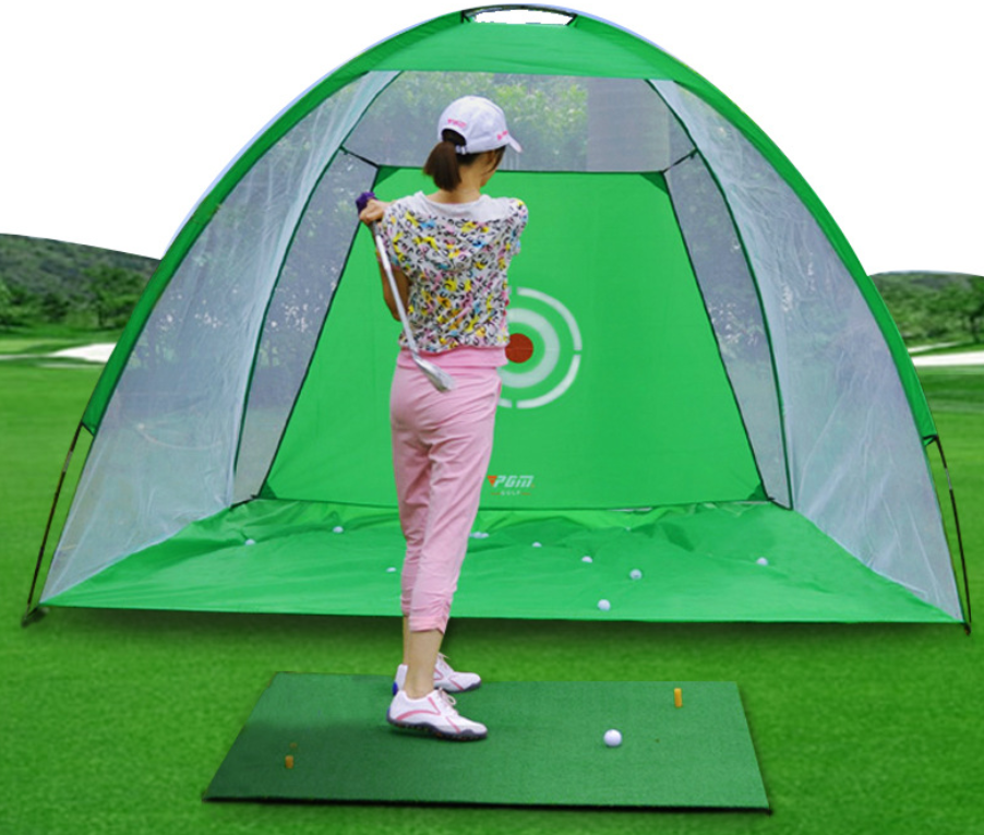 Foldable Golf Practice Net Tent for Garden and Backyard Training