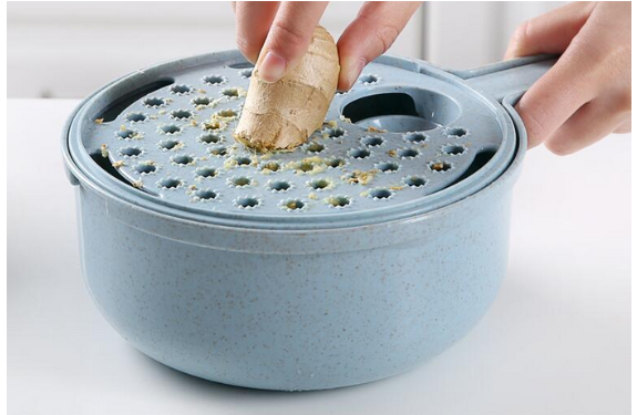 8 In 1 Mandoline Vegetable Slicer With Strainer And Peeler