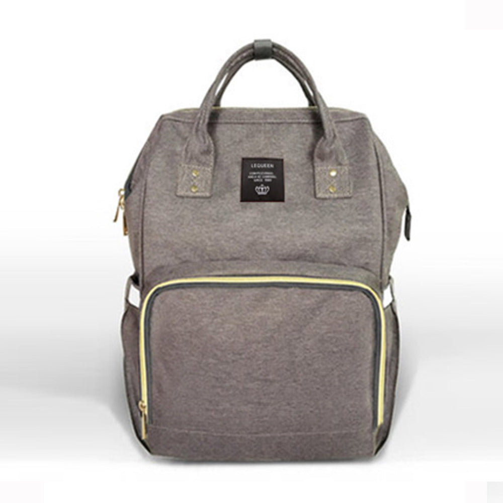 Large Capacity Mummy Nappy Bag with Bottle Pockets