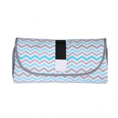 Portable Waterproof Diaper Changing Pad Clutch for Newborns, Foldable Mat