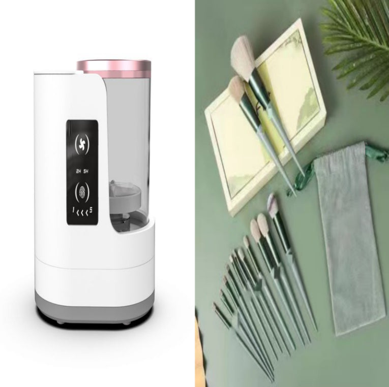 Rechargeable Electric Makeup Brush Cleaner With Drying Function