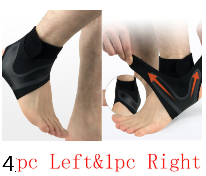 Adjustable Ankle Support Sleeve For Running, Gym And Sports