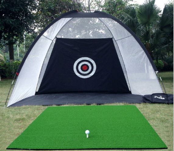 Foldable Golf Practice Net Tent for Garden and Backyard Training
