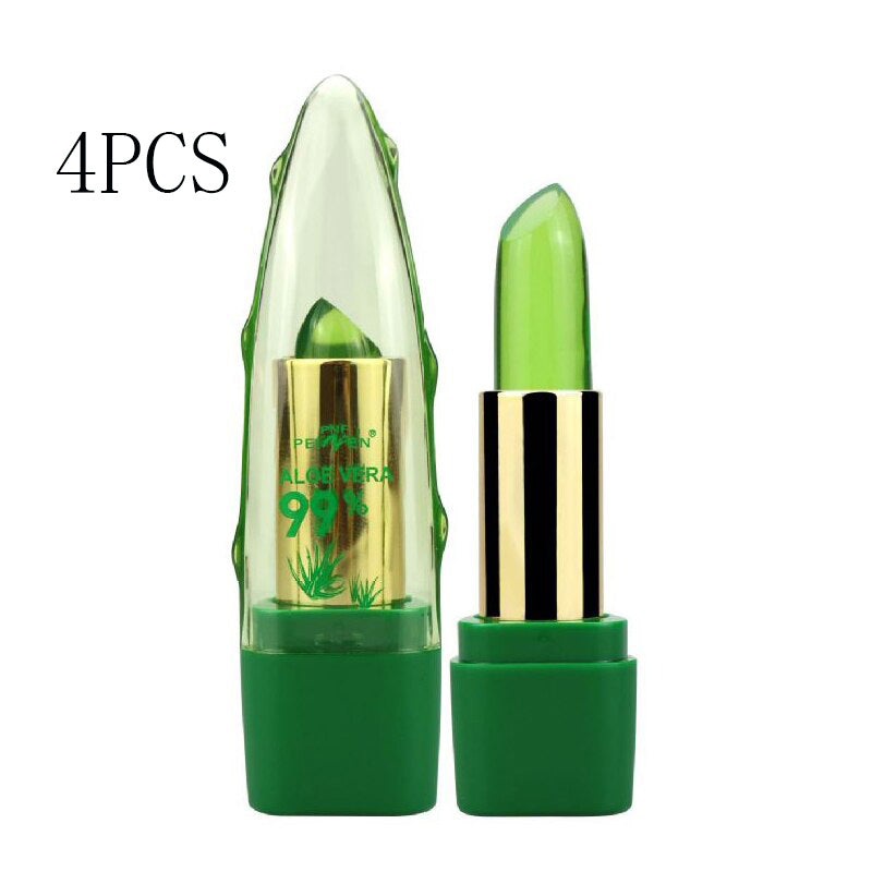 Aloe Vera Colour-Changing Lip Balm Gloss for Soft Lips