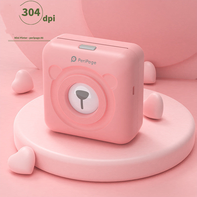 Mini Bluetooth Thermal Label and Photo Printer for Phones