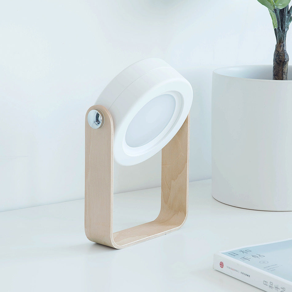 Foldable Touch Dimmable LED Reading Night Light, Rechargeable
