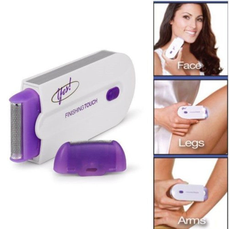 Electric Hair Remover For Face And Body With Gentle Glide Head